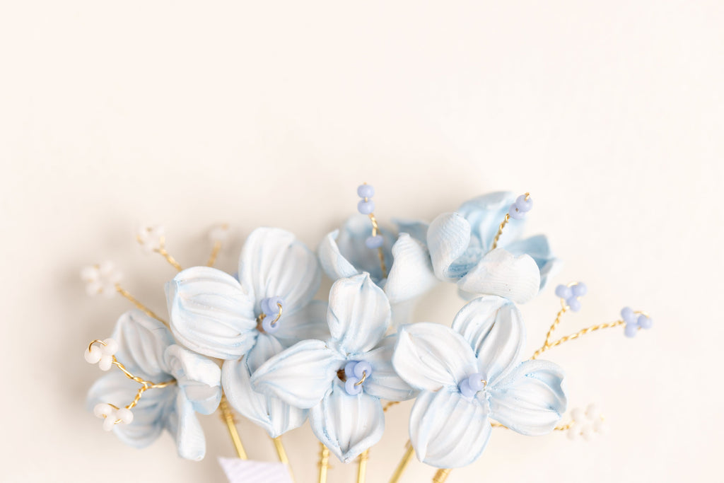 Something Blue - Set of 3 Pins